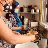 Atelier cuisine à la MPT de Kervénanec (Lorient)